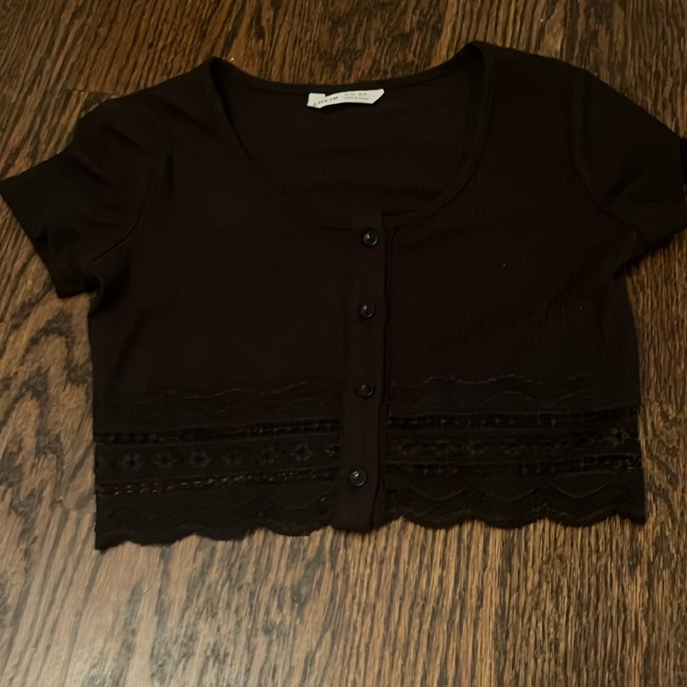 girls black top